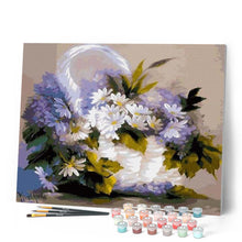 Charger l'image dans la galerie, peinture par numéros | Joli Panier de Fleurs | facile, fleurs | FiguredArt