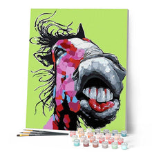 Charger l'image dans la galerie, peinture par numéros | Dents de Cheval | animaux, chevaux, facile | FiguredArt