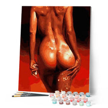 Charger l'image dans la galerie, peinture par numéros | Nue rouge | facile, nu | FiguredArt