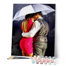 Charger l'image dans la galerie, peinture par numéros | Amoureux en train de s’embrasser | intermédiaire, romantique | FiguredArt