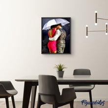 Charger l'image dans la galerie, peinture par numéros | Amoureux en train de s’embrasser | intermédiaire, romantique | FiguredArt