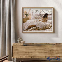 Charger l'image dans la galerie, peinture par numéros | La Paresse au Réveil | complexe, nu | FiguredArt