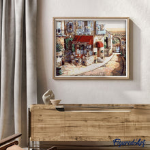 Charger l'image dans la galerie, peinture par numéros | Petit Village Vintage | complexe, ville | FiguredArt