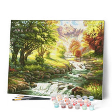 Charger l'image dans la galerie, peinture par numéros | La Rivière | intermédiaire, paysages | FiguredArt