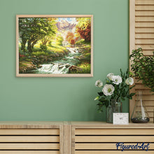 Charger l'image dans la galerie, peinture par numéros | La Rivière | intermédiaire, paysages | FiguredArt