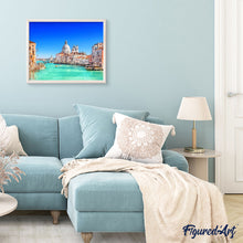 Charger l'image dans la galerie, peinture par numéros | Le grand Canal à Venise | complexe, ville | FiguredArt