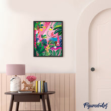Charger l'image dans la galerie, peinture par numéros | Lianes | abstrait, facile, fleurs, nouveautés | FiguredArt