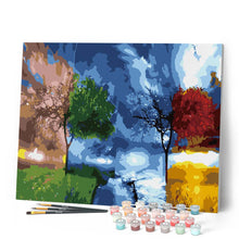 Charger l'image dans la galerie, peinture par numéros | Les 4 Saisons | arbres, complexe, france, paysages | FiguredArt