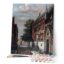 Charger l'image dans la galerie, peinture par numéros | Rue ancienne | complexe, ville | FiguredArt