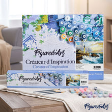 Charger l'image dans la galerie, peinture par numéros | Tempête près du Phare | france, intermédiaire, paysages | FiguredArt