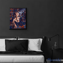 Charger l'image dans la galerie, peinture par numéros | Girafes et Fleurs | animaux, complexe, girafes, nouveautés | FiguredArt