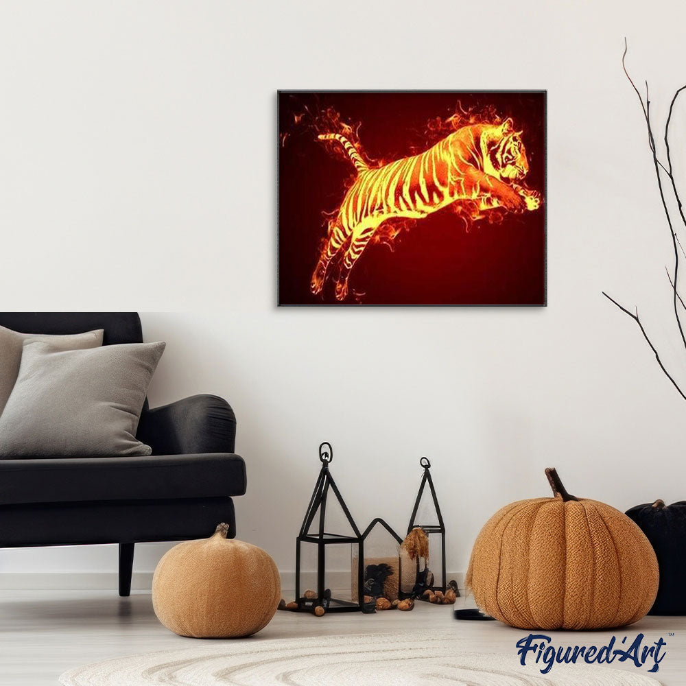 Leurre Musky Hughes River 10 Pouces Hughey Couleur Fire Tiger - Appât Glide En Bois