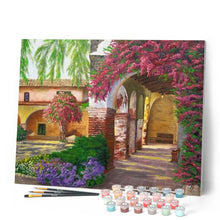 Charger l'image dans la galerie, peinture par numéros | Jardin romantique | complexe, paysages | FiguredArt