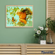 Charger l'image dans la galerie, peinture par numéros | Petite Fille et Papillon | animaux, facile, papillons, portrait | FiguredArt