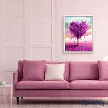 Charger l'image dans la galerie, peinture par numéros | l’arbre Coeur | arbres, complexe, fleurs, france | FiguredArt