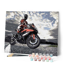 Charger l'image dans la galerie, peinture par numéros | A Moto | intermédiaire, voitures et motos | FiguredArt