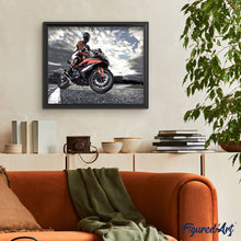 Charger l'image dans la galerie, peinture par numéros | A Moto | intermédiaire, voitures et motos | FiguredArt