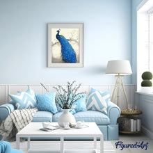 Charger l'image dans la galerie, peinture par numéros | Joli Paon | animaux, facile, paons | FiguredArt