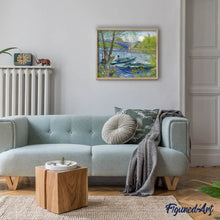 Charger l'image dans la galerie, peinture par numéros | Les pêcheurs | bateaux, complexe, paysages | FiguredArt