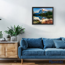 Charger l'image dans la galerie, peinture par numéros | Lac et Reflet de Montagne | france, intermédiaire, paysages | FiguredArt