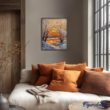 Charger l'image dans la galerie, peinture par numéros | Arbres en Hiver | complexe, france, paysages | FiguredArt