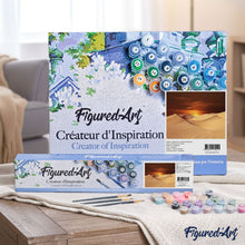 Charger l'image dans la galerie, peinture par numéros | Crépuscule dans le Désert | facile, paysages | FiguredArt