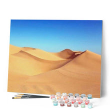 Charger l'image dans la galerie, peinture par numéros | Ciel bleu dans le Désert | facile, paysages | FiguredArt