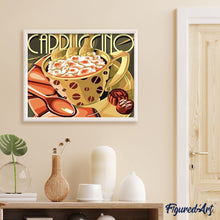 Charger l'image dans la galerie, peinture par numéros | Cappuccino | cuisine, facile | FiguredArt