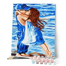 Charger l'image dans la galerie, peinture par numéros | Le Baiser | facile, romantique | FiguredArt