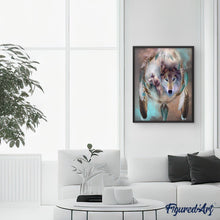 Charger l'image dans la galerie, peinture par numéros | Loups et Plumes | animaux, complexe, france, loups | FiguredArt