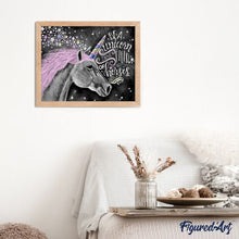 Charger l'image dans la galerie, peinture par numéros | Licorne et Etoiles | animaux, facile | FiguredArt