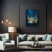 Charger l'image dans la galerie, peinture par numéros | Nuit dans la Ville | complexe, ville | FiguredArt