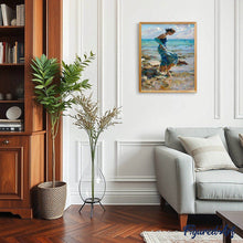 Charger l'image dans la galerie, peinture par numéros | Les Pieds dans l’Eau | france, intermédiaire, paysages, portrait | FiguredArt