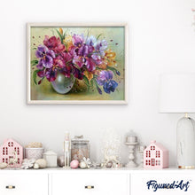 Charger l'image dans la galerie, peinture par numéros | Fleurs colorées | facile, fleurs | FiguredArt