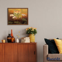 Charger l'image dans la galerie, peinture par numéros | Nénuphars en Fleurs | fleurs, intermédiaire | FiguredArt