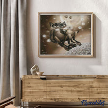 Charger l'image dans la galerie, peinture par numéros | Chats détendus | animaux, chats, intermédiaire | FiguredArt