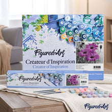 Charger l'image dans la galerie, peinture par numéros | Marguerites roses | fleurs, intermédiaire | FiguredArt