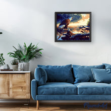 Charger l'image dans la galerie, peinture par numéros | Le cri de l’Aigle | aigles, animaux, facile, oiseaux | FiguredArt