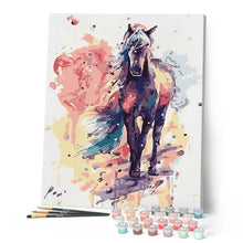 Charger l'image dans la galerie, peinture par numéros | Cheval peint | animaux, chevaux, facile, france | FiguredArt
