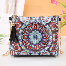 Charger l'image dans la galerie, Sac à main Diamond Painting - Mandala rouge foncé