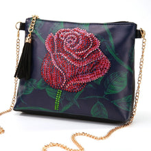 Charger l'image dans la galerie, Sac à main Diamond Painting - Rose de Minuit Figured'Art