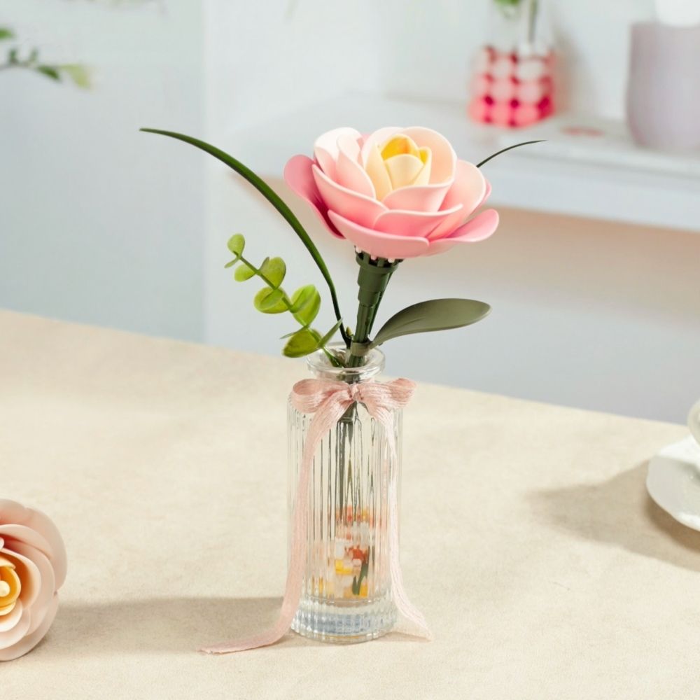 Puzzle 3D Camélia Rose
