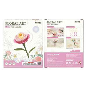 Puzzle 3D Camélia Rose