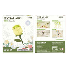 Charger l'image dans la galerie, Puzzle 3D - Rose verte