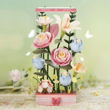 Charger l&#39;image dans la galerie, Puzzle 3D Boîte de Bouquet Fleurissant