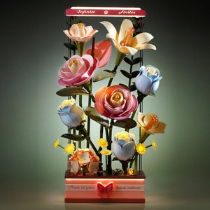 Puzzle 3D Boîte de Bouquet Fleurissant
