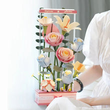 Charger l&#39;image dans la galerie, Puzzle 3D Boîte de Bouquet Fleurissant