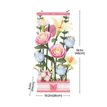 Charger l&#39;image dans la galerie, Puzzle 3D Boîte de Bouquet Fleurissant