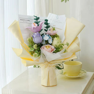 Puzzle 3D Bouquet Printanier