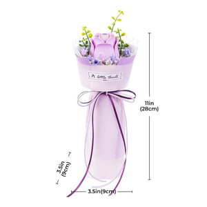 Puzzle 3D Rose Pourpre